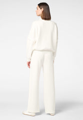 Pantalon en modal technique Boarding Pass - Ivoire - Ivory | Oroblù