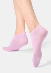 Chaussettes de Baskets en Coton Biologique - Lilas - Lilac | Oroblù