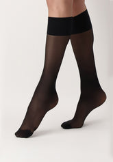 Mi-bas-Repos-70 - Noir - Black | Oroblù