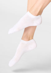 Chaussette Sneakers en Lyocell Perfect Comfort - Blanc - White | Oroblù