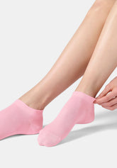 Chaussette Sneakers en Lyocell Perfect Comfort - Rose Pivoine - Peony | Oroblù