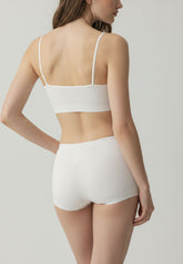 Boxer Donna Senza Cuciture Dolcevita - Bianco - White | Oroblù