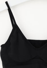 Reggiseno a Brassiere con Spallino Sottile Dolcevita - Nero - Black | Oroblù