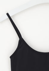 Canotta con Spallino Sottile Senza Cuciture Dolcevita - Nero - Black | Oroblù