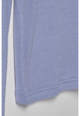 Pull--a-col-roul-e-en-cachemire-micromodal-et-parfait--a-manches-longues - Bleu ciel - Sugar paper | Oroblù