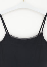 Perfect-Line-Slim-Fit-Modal-Stretch-Tank-Top - Noir - Black | Oroblù