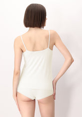 Perfect-Line-Slim-Fit-Modal-Stretch-Tank-Top - Ivoire - Ivory | Oroblù