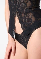 Top en dentelle stretch Lacewear - Noir - Black | Oroblù