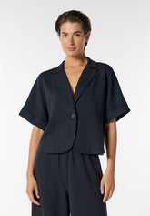 Giacca Manica Corta in Tessuto Tecnico Viscosa Boarding Pass - Antracite - Anthracite | Oroblù