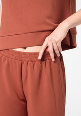 Technische Modal‑Shorts Boarding Pass - Terrakotta - Terracotta | Oroblù