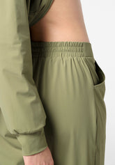 Leichte Stretch‑Hose Technical New Travel - Militärgrün - Military | Oroblù