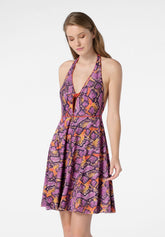 Abito Lurex Python - Purple - Purple | Oroblù