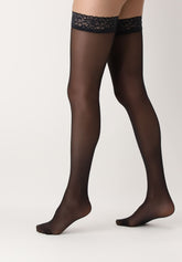 Autoreggente Velata Chic Up 30 - Nero - Black | Oroblù