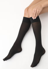 Gambaletto Coprente Opaque 50 - Grigio Scuro - Singapour | Oroblù