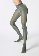 Collant Velato ed Elegante Diamonds - Verde Foresta 2 - Forest 2 | Oroblù