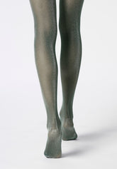 Collant Velato ed Elegante Diamonds - Verde Foresta 2 - Forest 2 | Oroblù