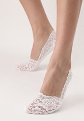 Spitze Fantasie  Socke - Weiß - White | Oroblù