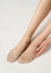 Spitze Fantasie  Socke - Rosébeige - Cosmetic | Oroblù