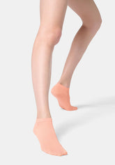 Bio-Baumwolle Sneaker Socke - Lachsrosa - Salmon | Oroblù