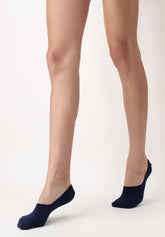 Calzino Fantasmino in Cotone Bio - Blu - Blue | Oroblù