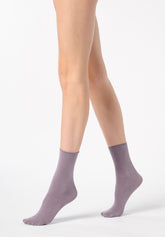 Calzino Corto in Modal e Cashmere Cheryl - Lilla 11 - Lilac 11 | Oroblù