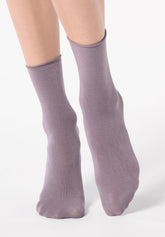 Calzino Corto in Modal e Cashmere Cheryl - Lilla 11 - Lilac 11 | Oroblù
