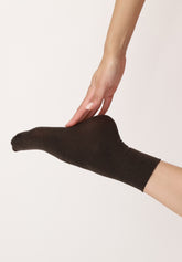 Calzino Corto in Lana superwash Nives - Marrone 4 - Brown 4 | Oroblù