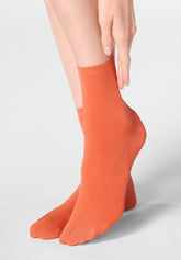Blickdichte Söckchen All Colors 50 - Mandarin Orange 9 - Mandarin 9 | Oroblù