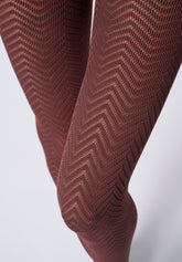 Blickdichte Strumpfhose Tweed 40 - Kakao 3 - Cacao 3 | Oroblù