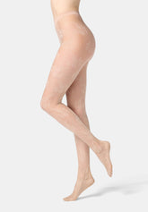 Collant Velato effetto Pizzo Ethereal 20 - Beige Rosato 8 - Cosmetic 8 | Oroblù