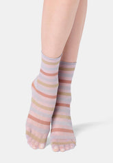 Halbtransparente Socken Twins Sparkling Bipack 30 - Flieder 12 - Lilac 12 | Oroblù