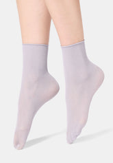 Halbtransparente Socken Twins Sparkling Bipack 30 - Flieder 12 - Lilac 12 | Oroblù