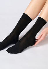 Lyocell Socke Soft Perfect Comfort - Schwarz - Black | Oroblù