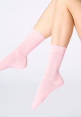 Lyocell Socke Soft Perfect Comfort - Pfingstrosen-Rosa - Peony | Oroblù