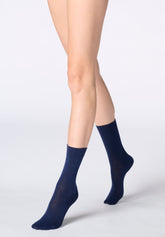 Lyocell Socke Soft Perfect Comfort - Blau - Blue | Oroblù