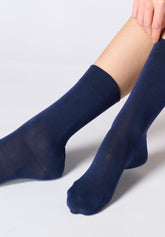 Lyocell Socke Soft Perfect Comfort - Blau - Blue | Oroblù
