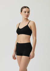 Boxer Donna Senza Cuciture Dolcevita - Nero - Black | Oroblù