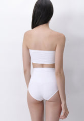 Seamless Bandeau Top Dolcevita - White - White | Oroblù