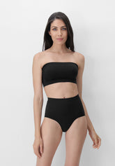 Top bandeau sans coutures Dolcevita - Noir - Black | Oroblù