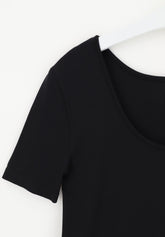 Maglia a Mezza Manica Dolcevita - Nero - Black | Oroblù
