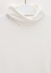 Maglia Dolcevita Manica Lunga in Modal Elasticizzato Perfect Line - Avorio - Ivory | Oroblù