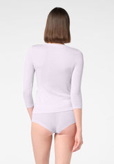 Micromodal and Cashmere 3 -4 Sweater Perfect Cashmere - Flieder 12 - Lilac 12 | Oroblù