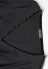 Maglia con Colletto Manica Lunga in Modal Elasticizzato Perfect Line Modal - Nero - Black | Oroblù