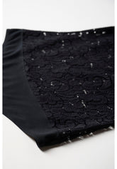 Body Smanicato In Pizzo Glamour Lace - Nero - Black | Oroblù