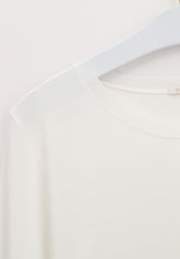 Maglia Girocollo Manica Lunga in Modal Elasticizzato Perfect Line - Avorio - Ivory | Oroblù