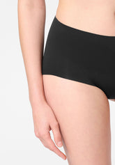 Stretch‑Culotte aus Eco‑Mikrofaser Skinwear - Schwarz - Black | Oroblù