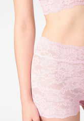 Short Panty in Pizzo Elasticizzato Lacewear - Rosa Peonia - Peony | Oroblù